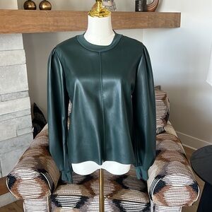 Evereve LAMade Tinsley Faux Leather Top